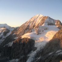 Die Königsspitze nach dem Sonnenaufgang