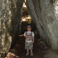 Geheimnisvoller Gang in der Bürser Schlucht