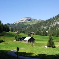 Auf dem Weg zur Schwarzwasserhütte