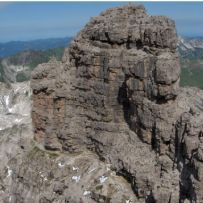 Die "Schnur" von oben gesehen