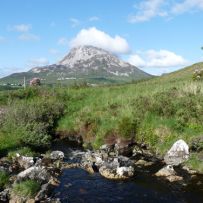 Blick auf Mount Errigal