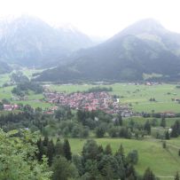 Blick auf Hindelang