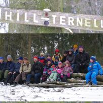 Verschnaufpause im Gefrierschrank, Schneefall inklusive