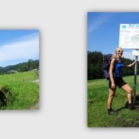 Start zum Adlerweg in St.Johann bei bestem Wetter