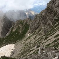 Von der Forc. Pramaggiore zum oberen Val dell‘ Inferno.