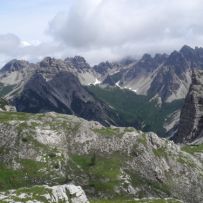 Blick vom Bivacco ins Val Monfalcon di Forni