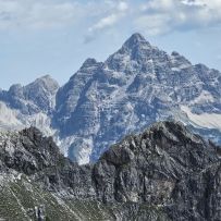 Blick auf den Hochvogel