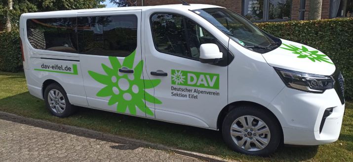 Sektionsbus des DAV-Eifel