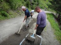 Alpiner Arbeitsplatz auf Zeit