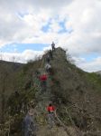 Alpines  Flair in der Eifel und "Flugstunden" in der Kletterhalle