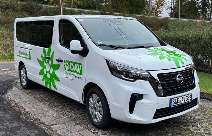 Sektionsbus des DAV-Eifel