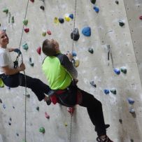 Sturtztraining sichern. Foto: Armin Zalfen